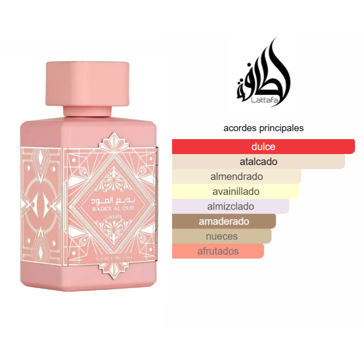 LATTAFA Badee Al Oud Noble Blush 100ml Mujer