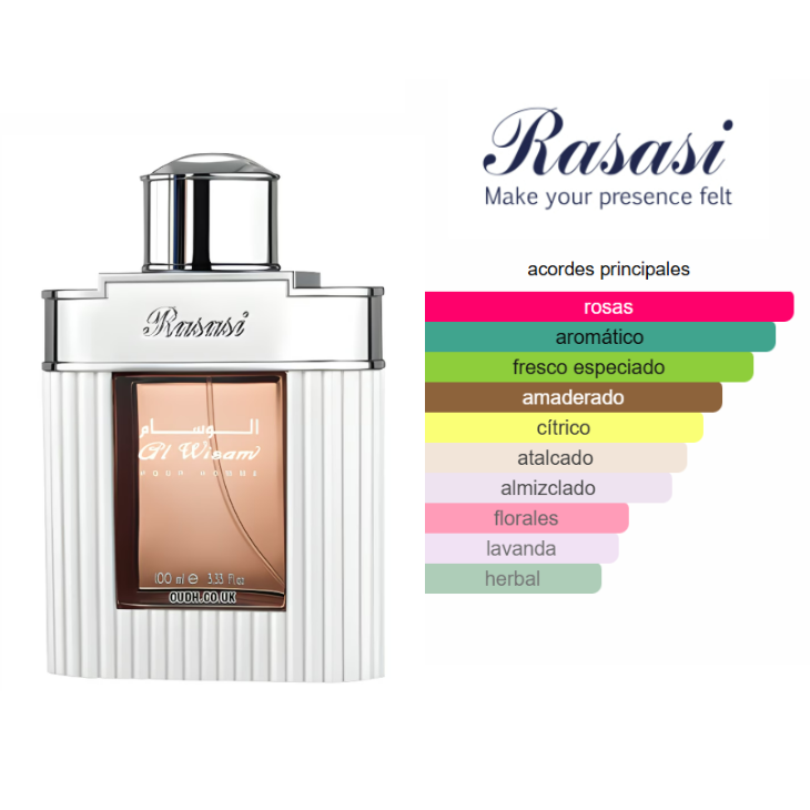 RASASI Al Wisam Edp 100ml Hombre