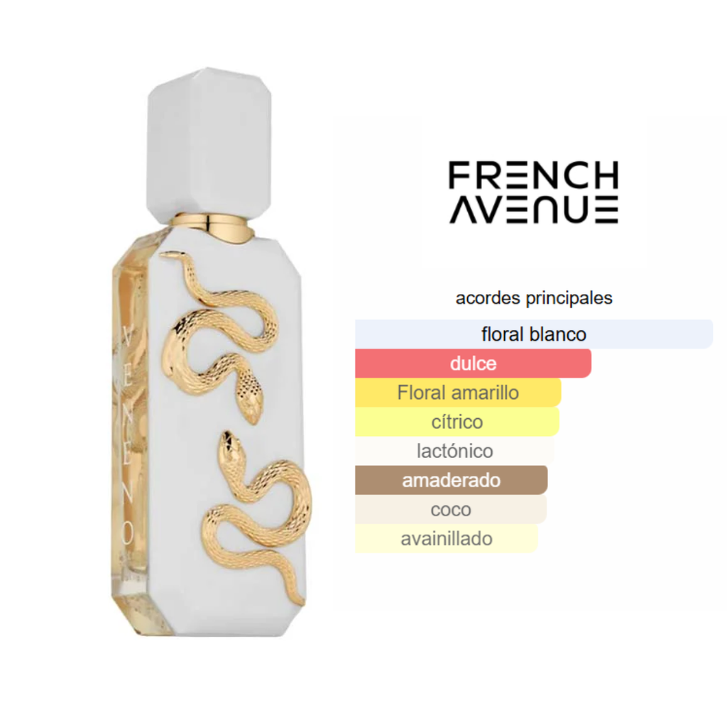FRENCH AVENUE Veneno Bianco 100ml Edp Unisex