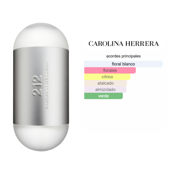 CAROLINA HERRERA 212 Woman Edt 100ml Mujer
