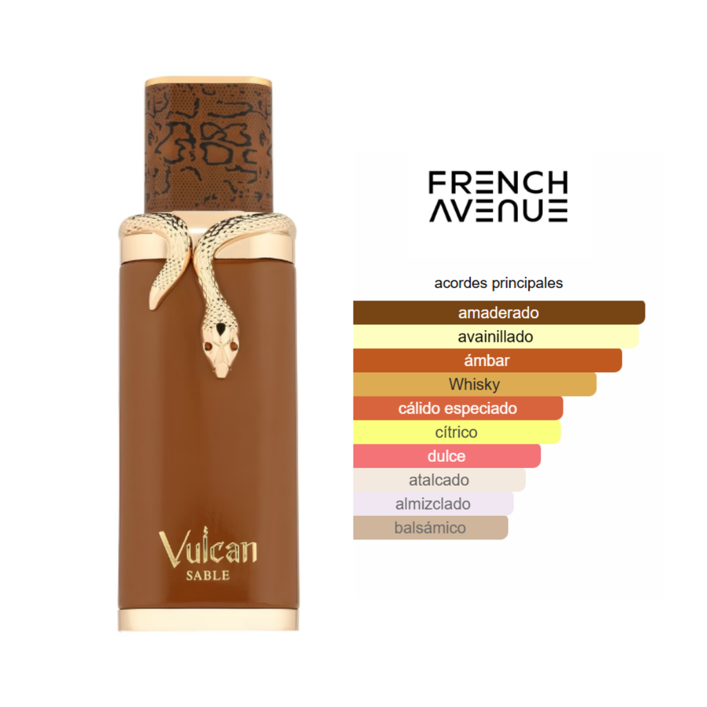 FRENCH AVENUE Vulcan Sable Edp 100ml Unisex