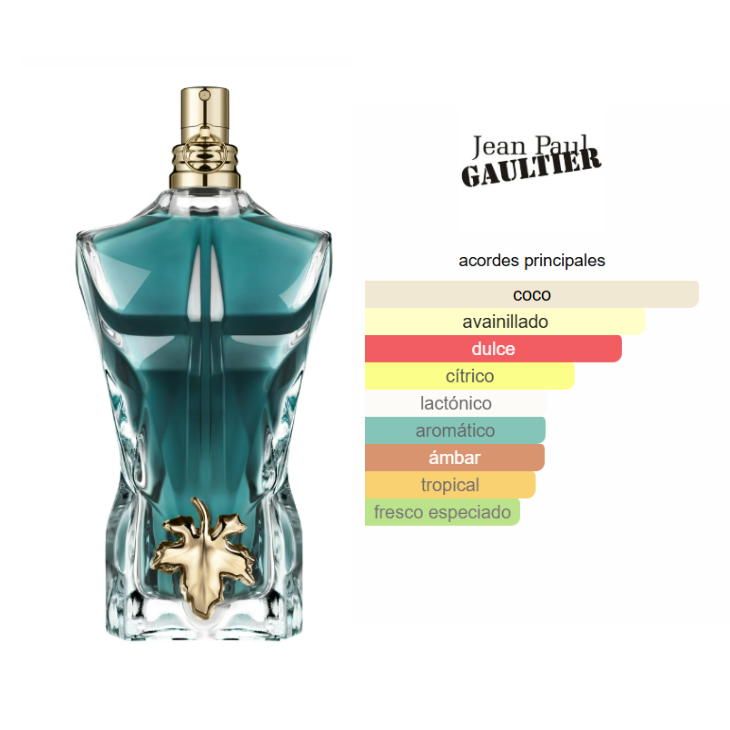 JEAN PAUL GAULTIER Le Beau Edt 125ml Hombre