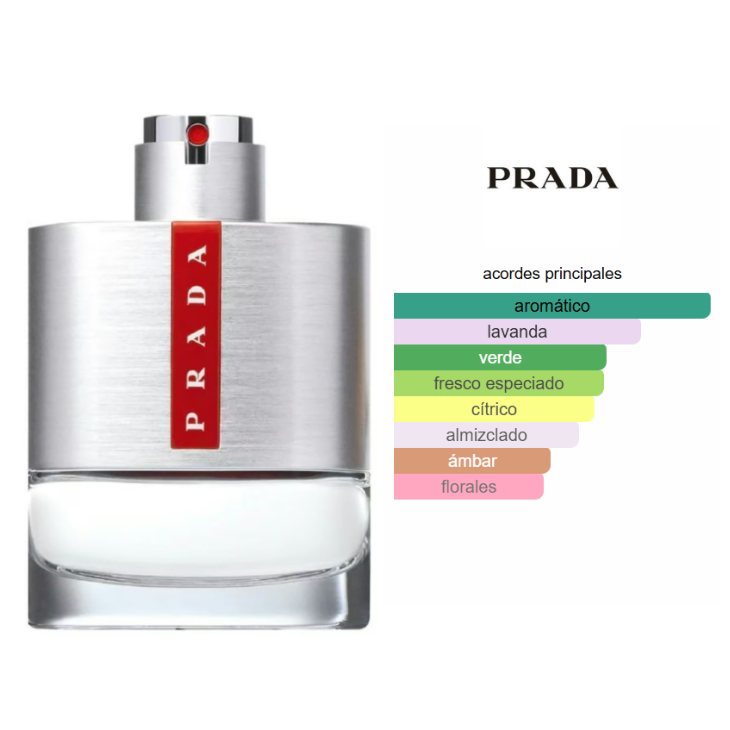 PRADA Luna Rossa 100ml Edt Hombre