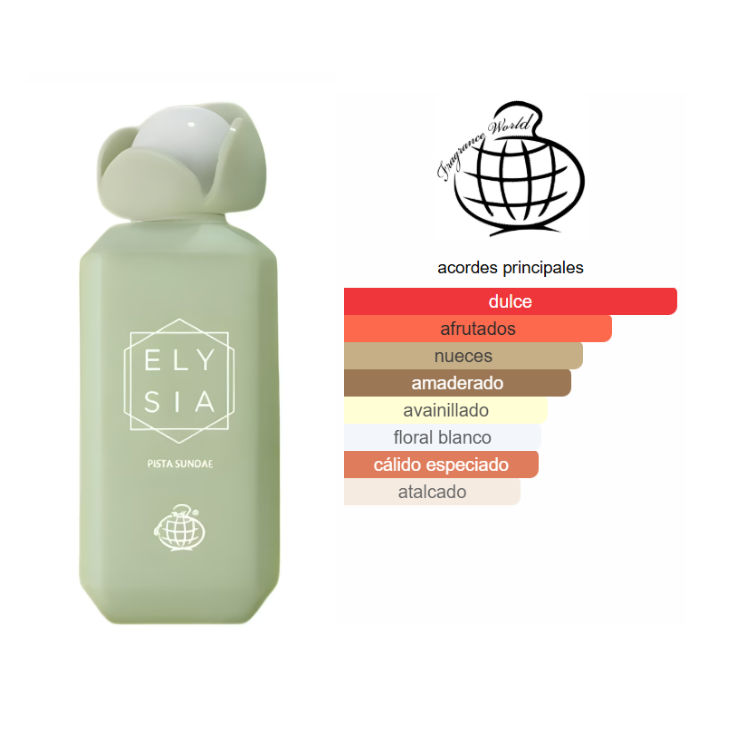 FRAGRANCES WORLD Elysia Pista Sundae Edp 100ml Mujer