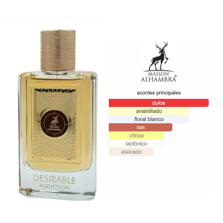 MAISON ALHAMBRA Desirable Addiction Edp 100ml Mujer