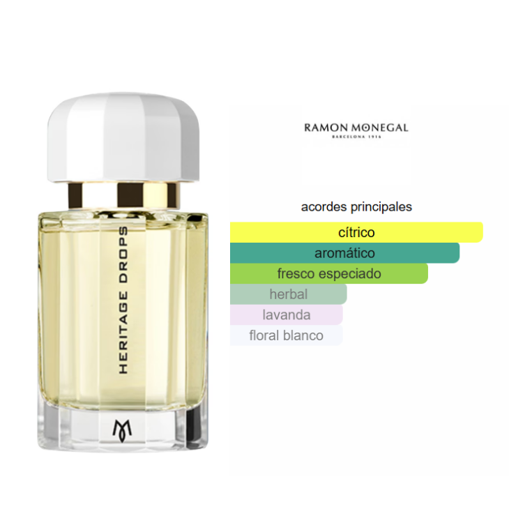 RAMON MONEGAL Heritage Drops 100ml Edp Unisex