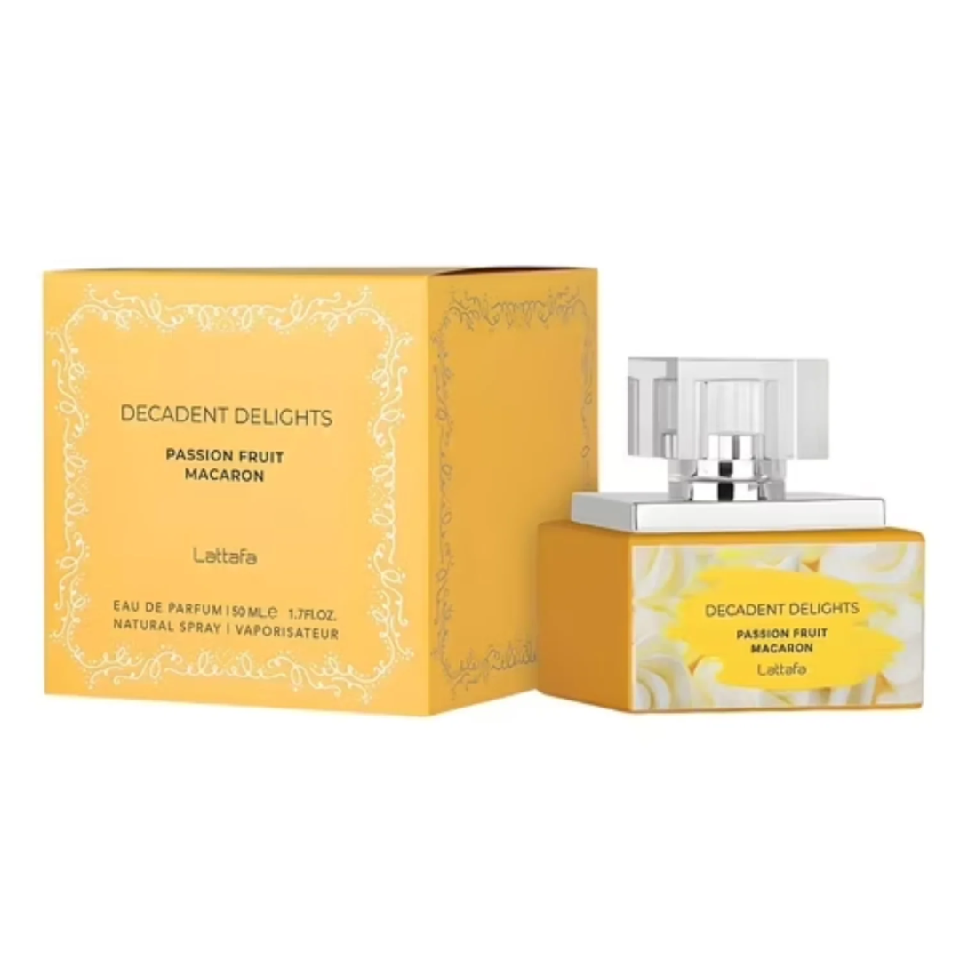 LATTAFA Decadent Delight Passion Fruit Macaron Edp 50ml Unisex