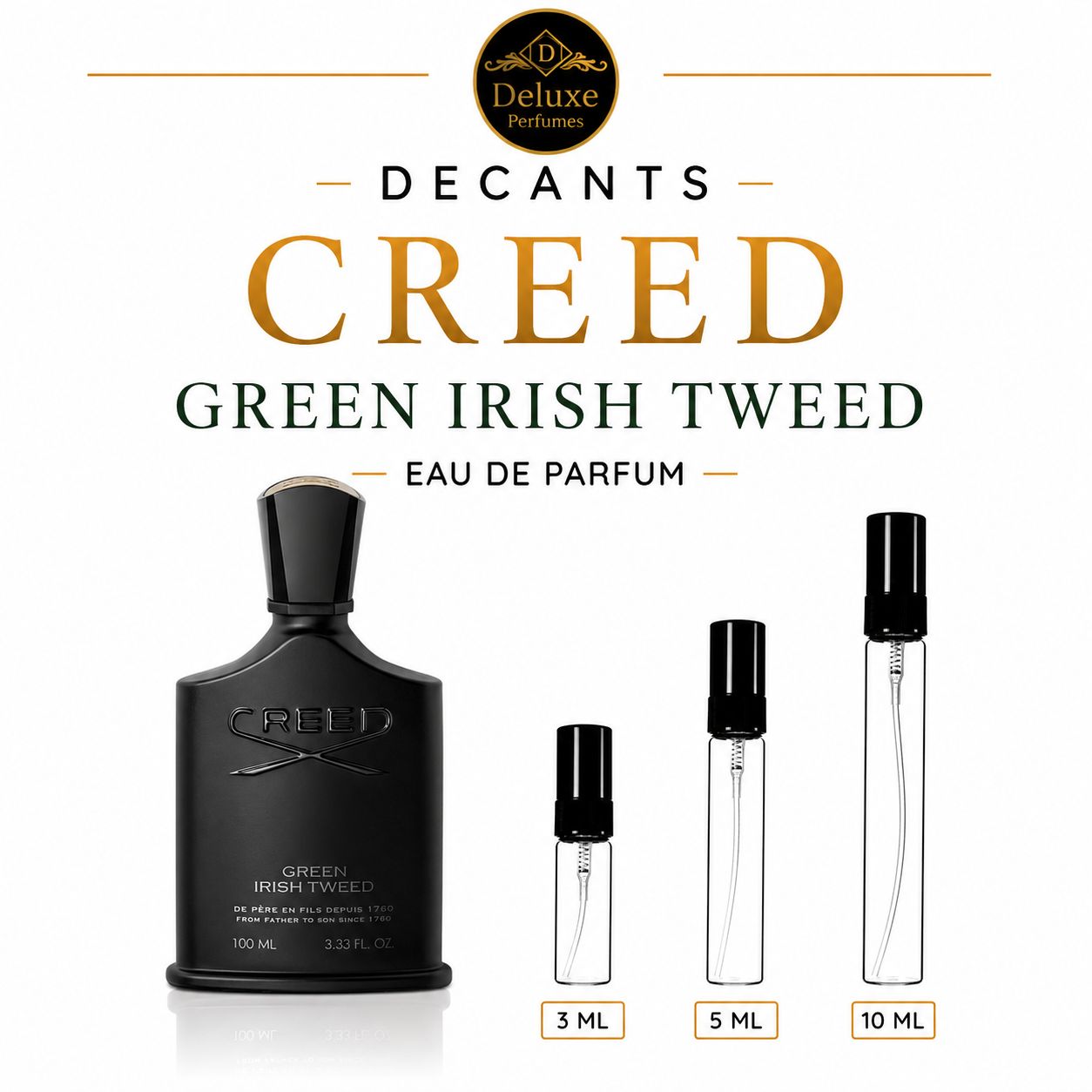 CREED Green Irish Tweed Edp Hombre Decant