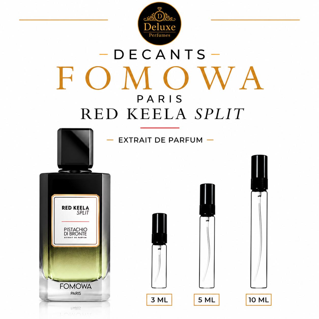 Fomowa Paris Red Keela Split Extrait de Parfum Decant