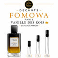 Fomowa Paris Vanille Des Rois Extrait de Parfum Decant