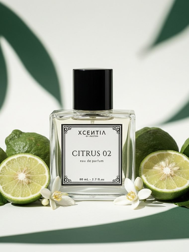 PASTOR FRAGRANCES XCENTIA Citrus 02 Edp 50ml Unisex (BERG 22)
