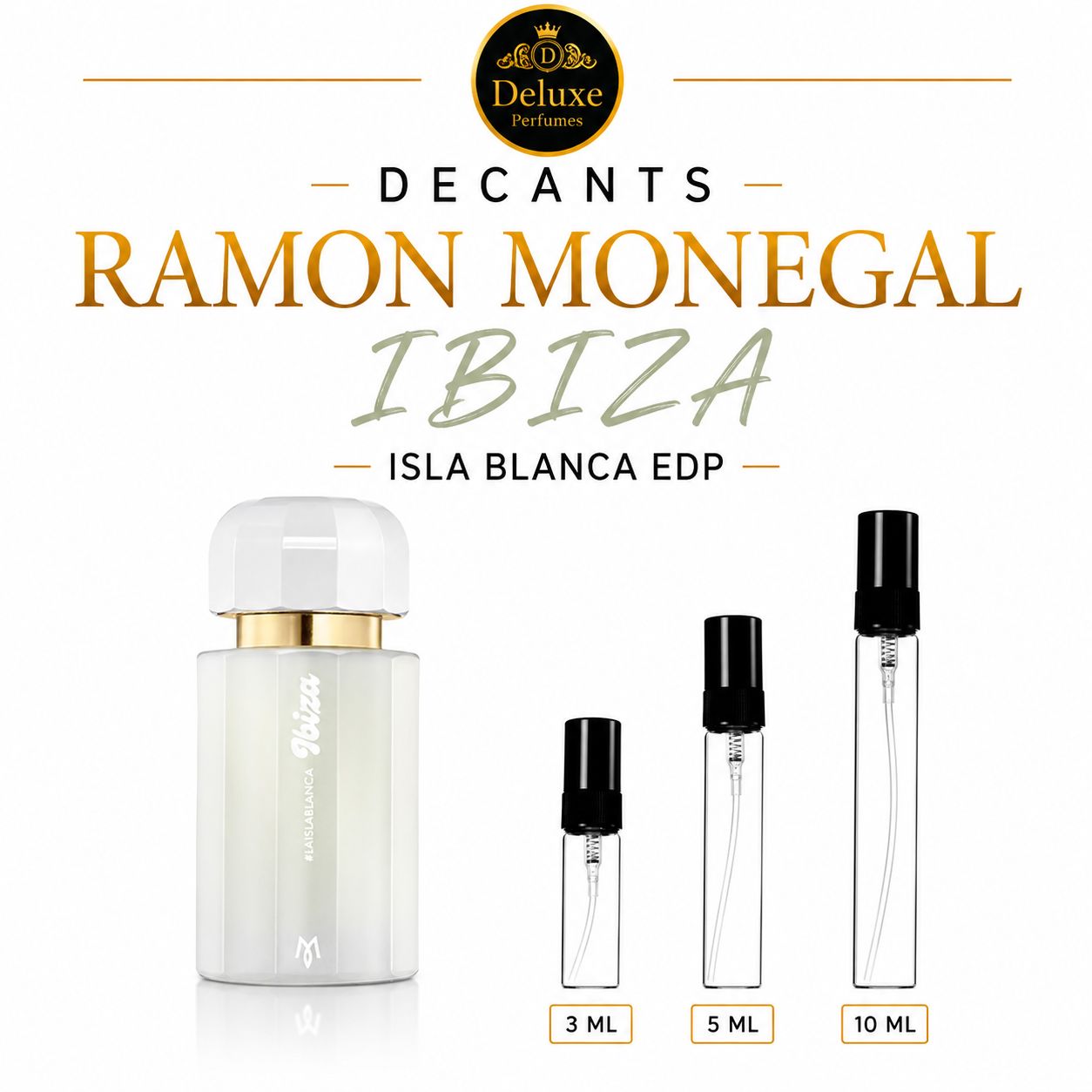 RAMON MONEGAL IBIZA La Isla Blanca Edp Unisex Decant