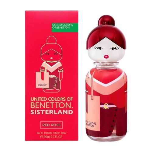 BENETTON Sisterland Red Rose Edt 80ml Mujer