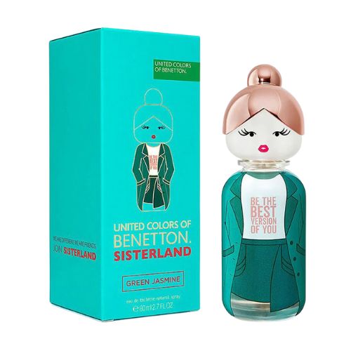 BENETTON Sisterland Green Jasmine EDT 80ml Mujer