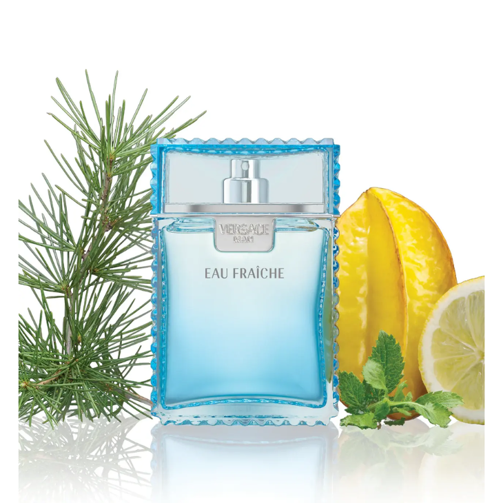 VERSACE Set Eau Fraiche Edt 100ml + 10ml + Shower Gel Hombre - Imagen 2