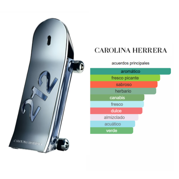 CAROLINA HERRERA 212 Men Heroes Forever Young Edt 150ml Hombre - Imagen 3