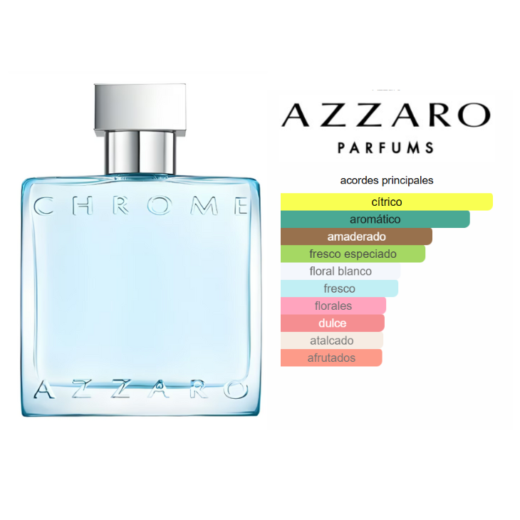 AZZARO Chrome Edt 200ml Hombre - Imagen 3