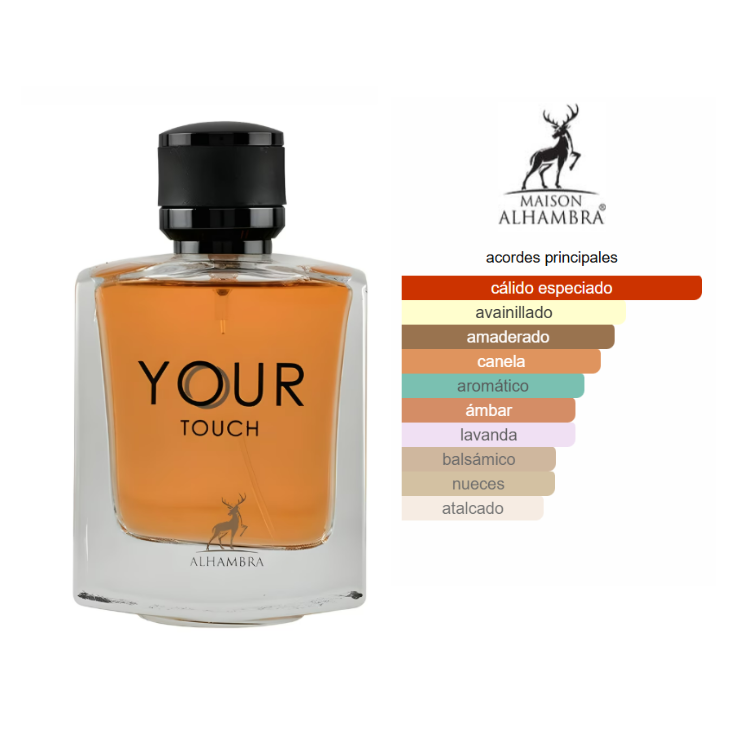 MAISON ALHAMBRA Your Touch Edp 100ml Hombre - Imagen 2
