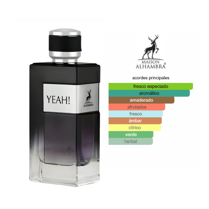 MAISON ALHAMBRA Yeah! Edp 100ml Hombre - Imagen 2