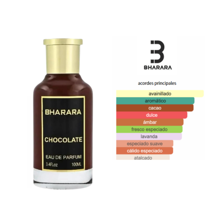 BHARARA Chocolate 100ml Edp Unisex - Imagen 3