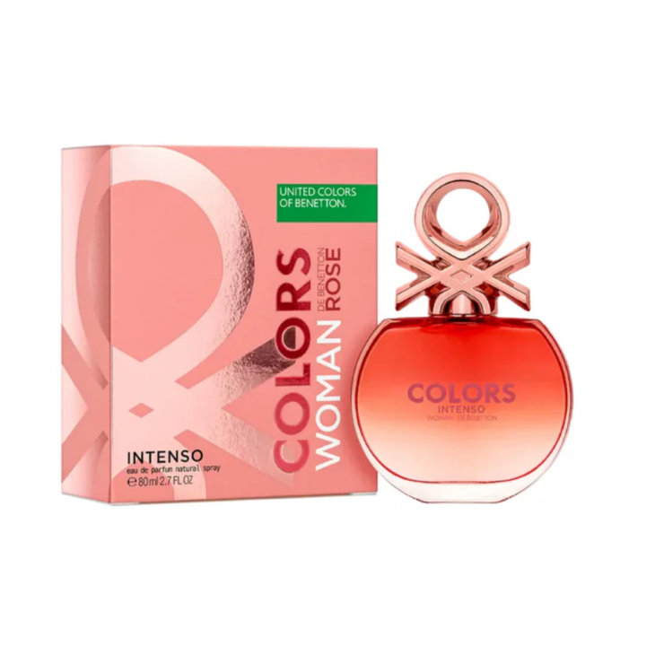BENETTON Color Rose Intense Woman 80ml Edp Mujer