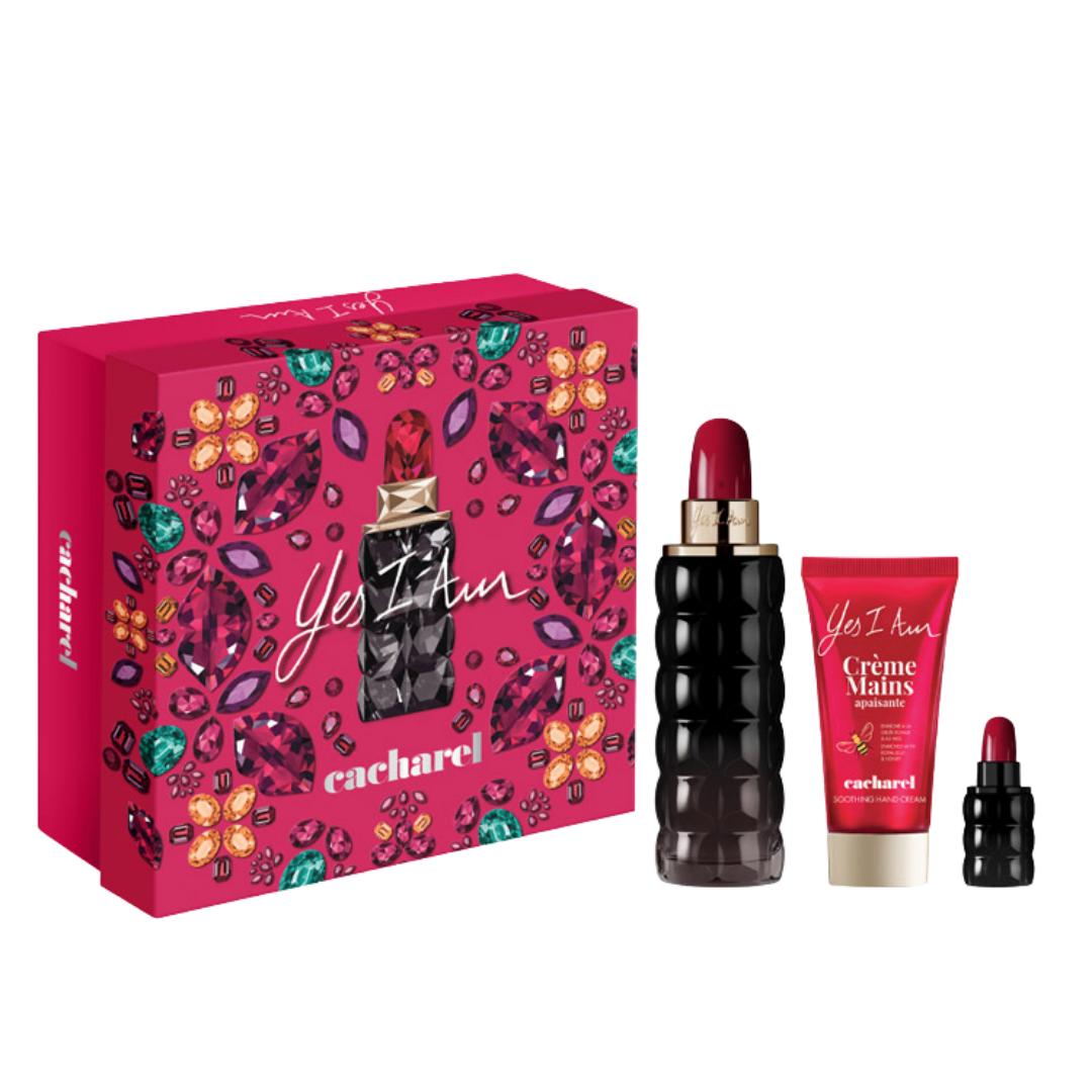 Cacharel Set Yes I am 75ml+ 5ml + crema EDP Mujer