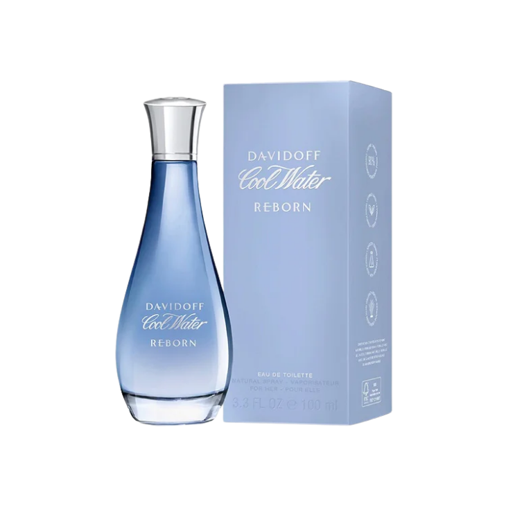 DAVIDOFF Cool Water Reborn 100ML Edt Mujer