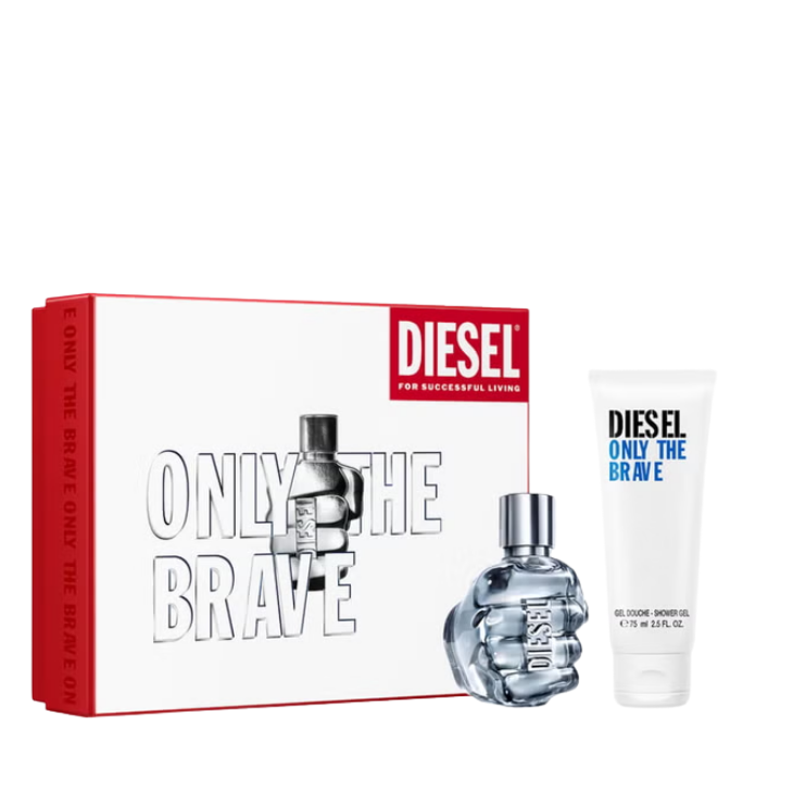 DIESEL Only The Brave 50ml+gel De Ducha Edt Hombre