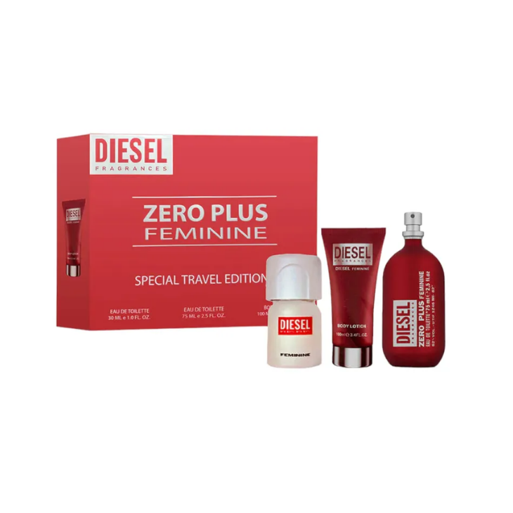 DIESEL Set Zero Plus Edt 100ml+30ml Mujer