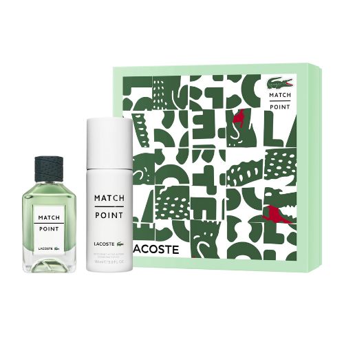 LACOSTE Set Match Point 100ml + Desodorante hombre