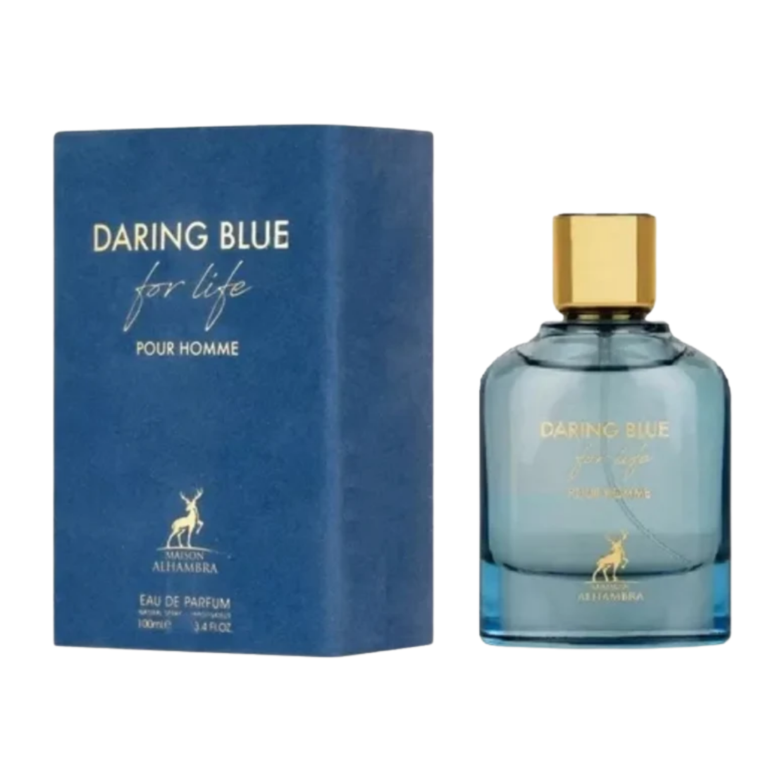MAISON ALHAMBRA Daring Blue For Life Pour Homme Edp 100ml Hombre