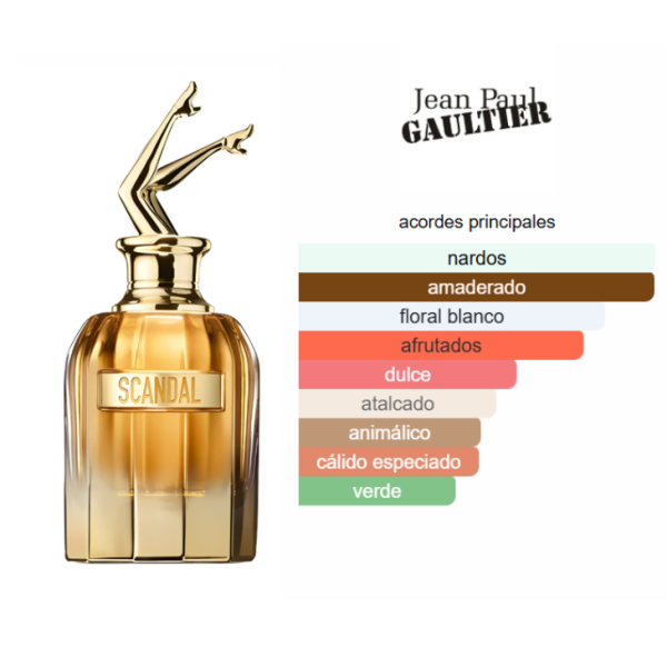 JEAN PAUL GAULTIER Scandal Absolu 80ml Parfum Mujer - Imagen 3