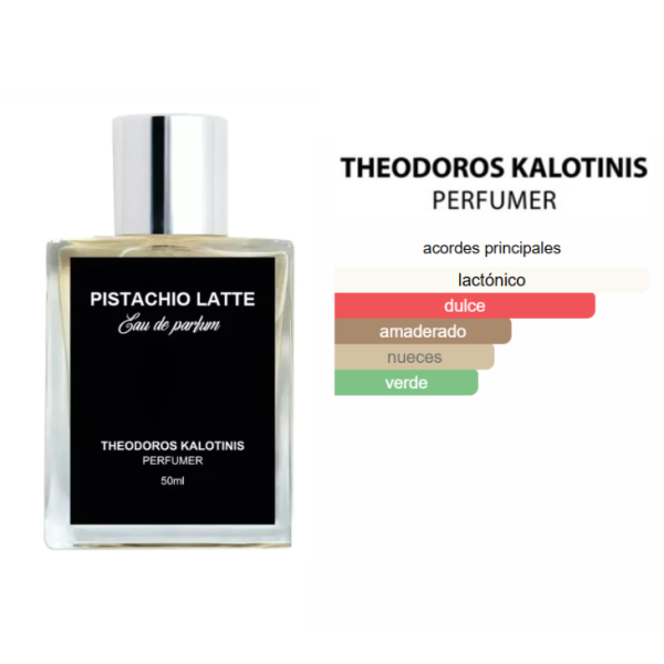 THEODOROS KALOTINIS Pistachio Latte Parfum 50ml Unisex - Imagen 3