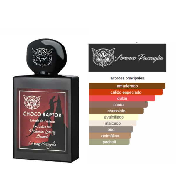 LORENZO PAZZAGLIA Choco Raptor 50ml Extrait De Parfum Unisex - Imagen 3
