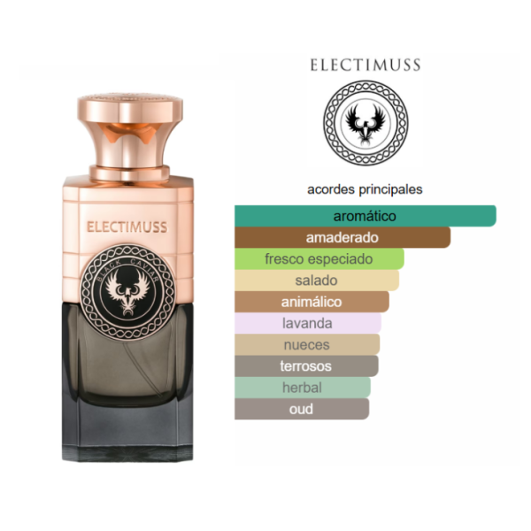 ELECTIMUSS Black Caviar 100ml Edp Hombre TESTER - Imagen 2