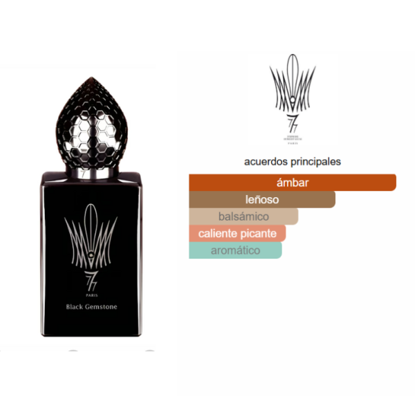 STÉPHANE HUMBERT LUCAS Black Gemstone 50ml Edp Unisex TESTER - Imagen 3