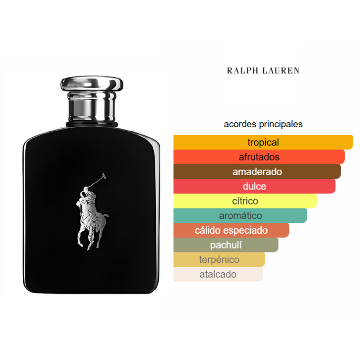RALPH LAUREN Polo Black 75ml Edt Hombre - Imagen 3