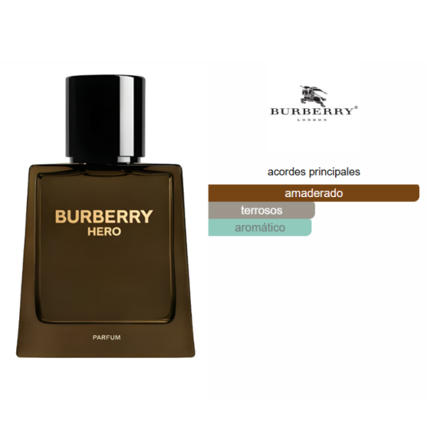 BURBERRY Hero 50ml Parfum Hombre - Imagen 3