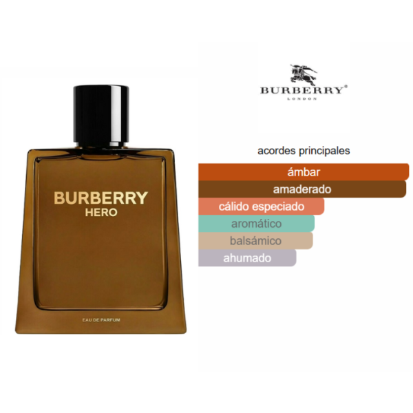 BURBERRY Hero 50ml Edp Hombre - Imagen 3