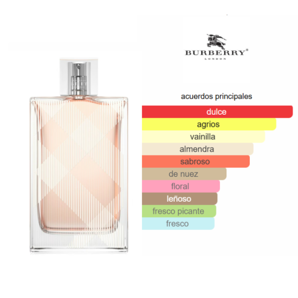 BURBERRY Brit For Her 50ml Edt Mujer - Imagen 3