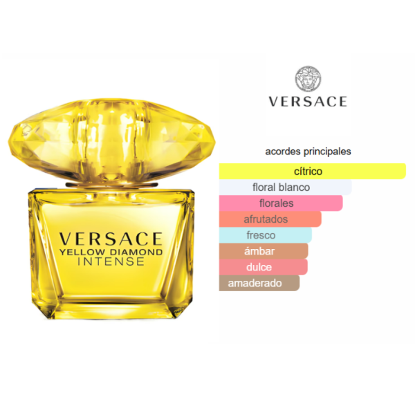 VERSACE Yellow Diamond Intense Edp 90ml Mujer - Imagen 3