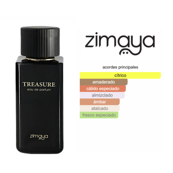 ZIMAYA Treasure Edp 100ml Hombre - Imagen 3