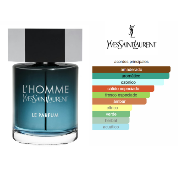 YVES SAINT LAURENT L'Homme Le Parfum 100ml Hombre - Imagen 3
