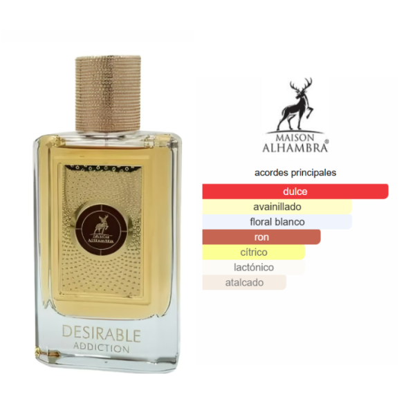 MAISON ALHAMBRA Desirable Addiction Edp 100ml Mujer - Imagen 3