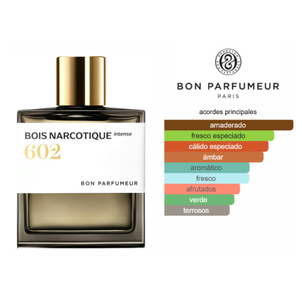 BON PARFUMEUR 602 Bois Narcotique Intense 100ml Edp Unisex - Imagen 3