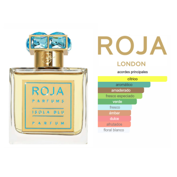 ROJA PARFUMS Isola Blu Parfum 50ml Unisex - Imagen 3