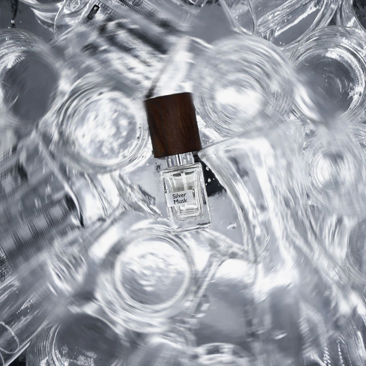 NASOMATTO Silver Musk Extrait de Parfum 30ml Unisex TESTER - Imagen 2