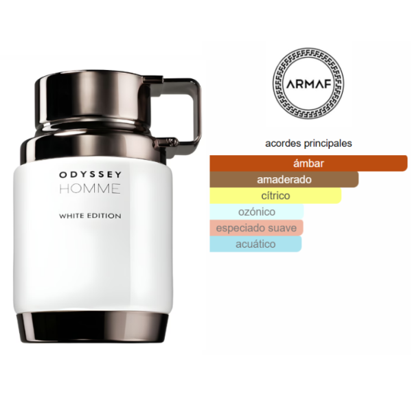 ARMAF Odyssey Homme White Edition Edp 100ml Hombre - Imagen 3