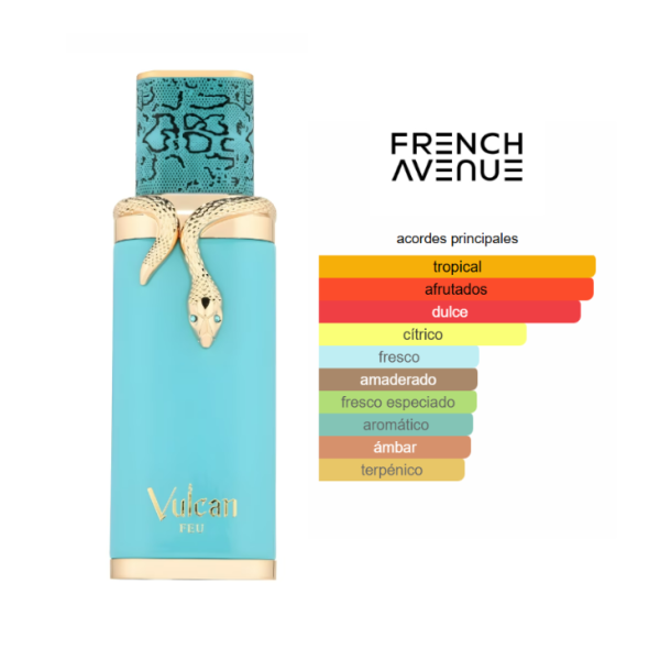 FRENCH AVENUE Vulcan Feu Edp100ml Unisex - Imagen 3