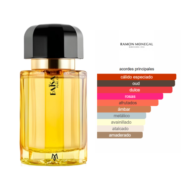 RAMON MONEGAL Faïsa 100ml Edp Unisex - Imagen 3